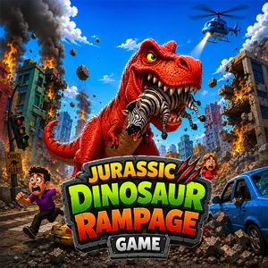 Jurassic Dinosaur Rampage Game